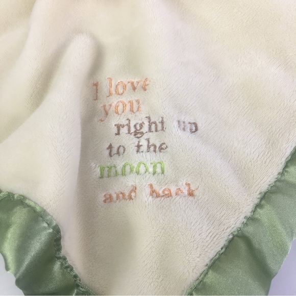Guess How Much I Love You Bunny Security Blanket Lovey 14" To the Moon and Back - Picture 6 of 11